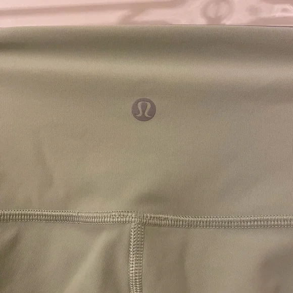 Lululemon Athletica Light Green Leggings - Picture 3 of 4